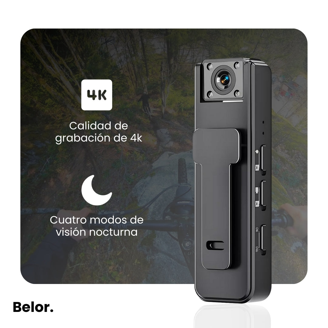 Cámara deportiva VisionPro 4K