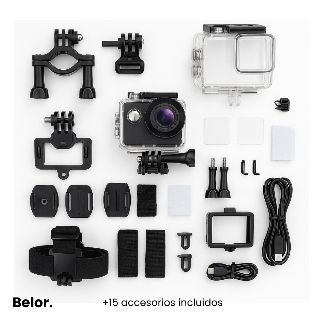 Cámara Deportiva Atlas® 4k