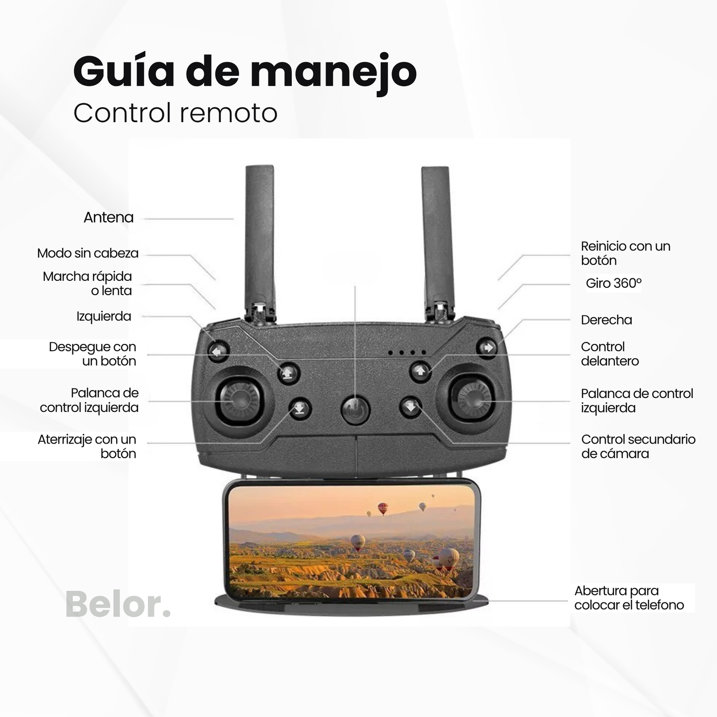 MINI DRONE 4K + POV CAM