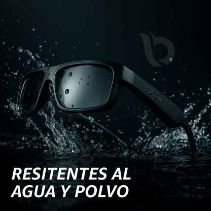 CÁMARA DEPORTIVA + GAFAS CON PARLANTE BLUETOOTH®