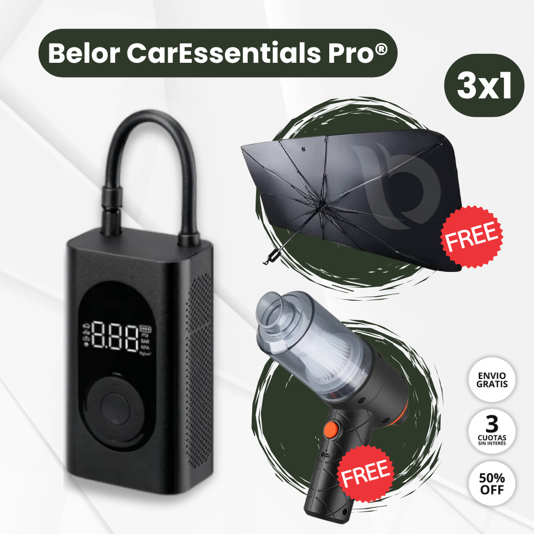 KIT 3X1 CarEssentials Pro®