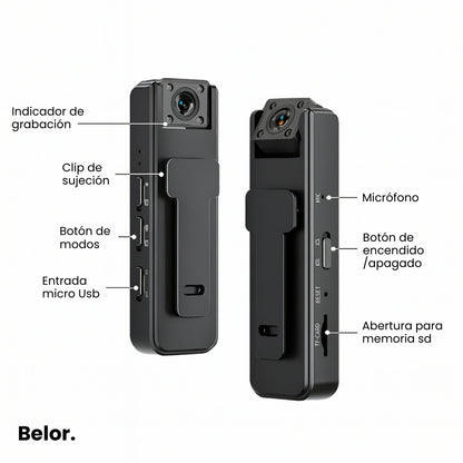 Cámara deportiva VisionPro 4K