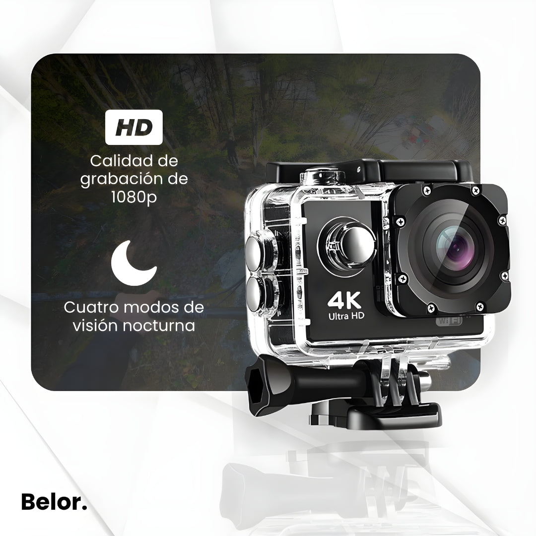 Cámara Deportiva Atlas® 4k
