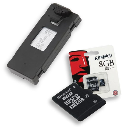 PACK EXTRA: BATERÍA DRONE + MEMORIA SD