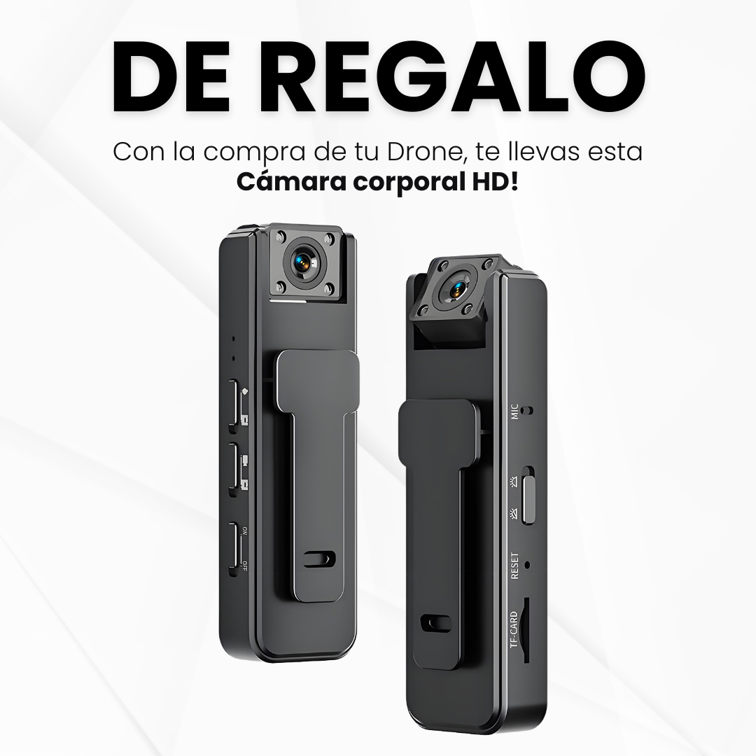 Mini Dron Belor + VisionPro 4k de Regalo!