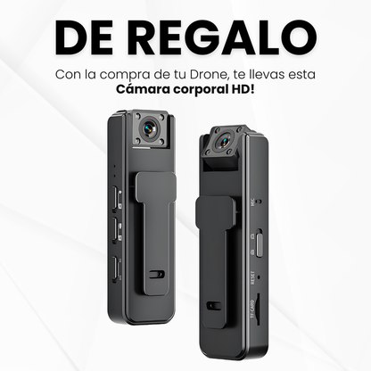 Mini Dron Belor + VisionPro 4k de Regalo!